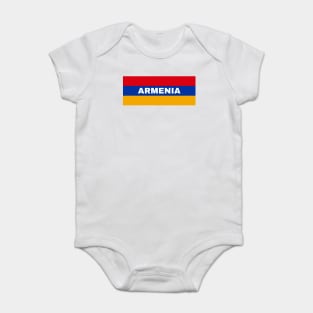 Armenian Flag Baby Bodysuit